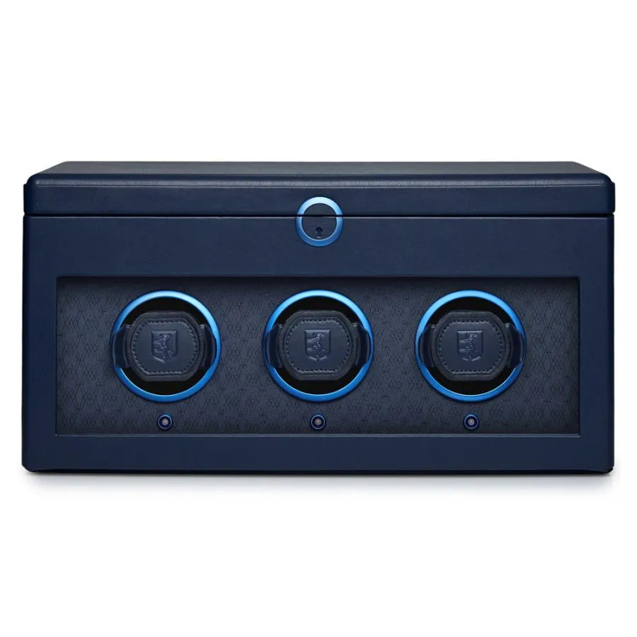 Remontoir triple Earth Bleu 2