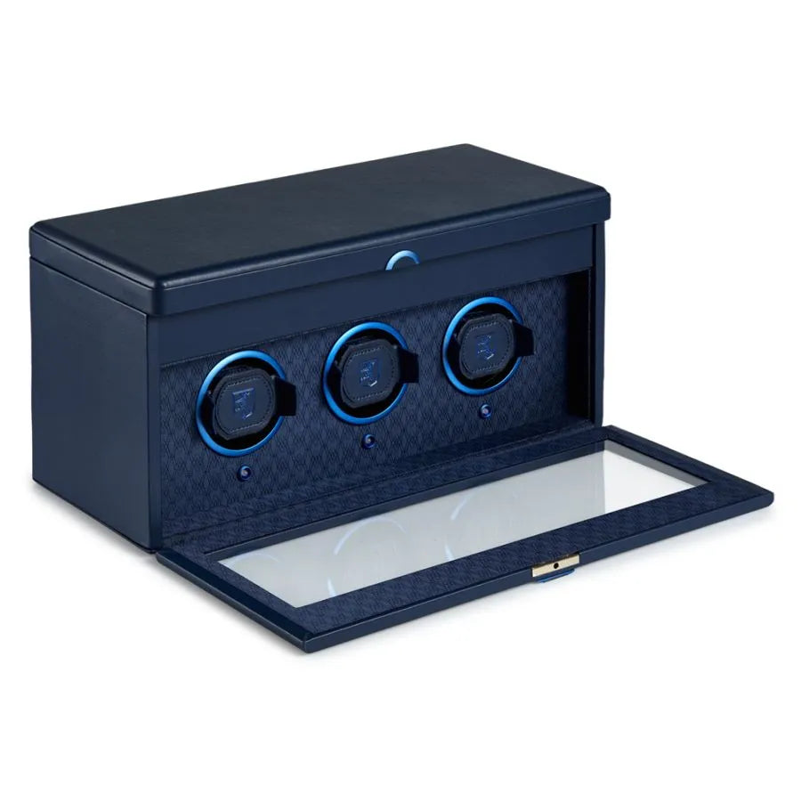 Remontoir triple Earth Bleu 4
