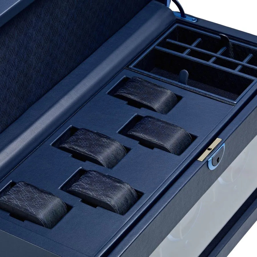 Remontoir triple Earth Bleu 5