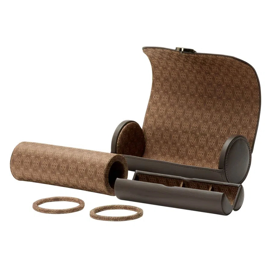Rouleau pour trois montres Terre Café 5