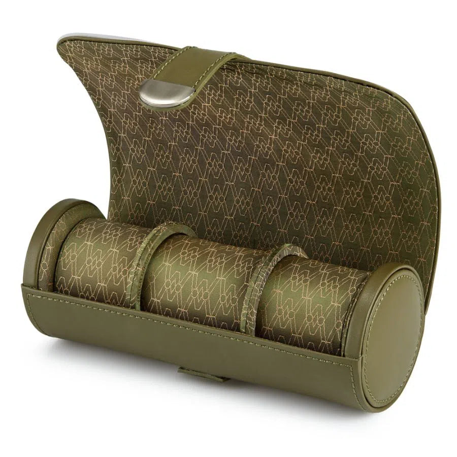 Rouleau pour trois montres Terre Olive 1
