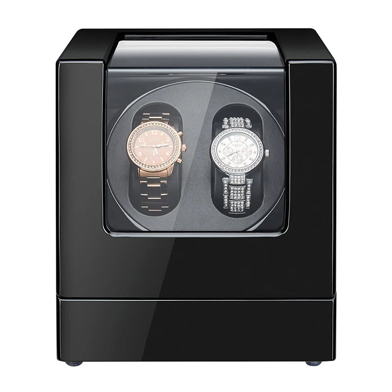 Remontoir Montre JQUEEN Noir