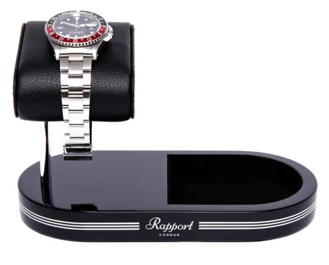 Porte Montre - Tray Black Silver