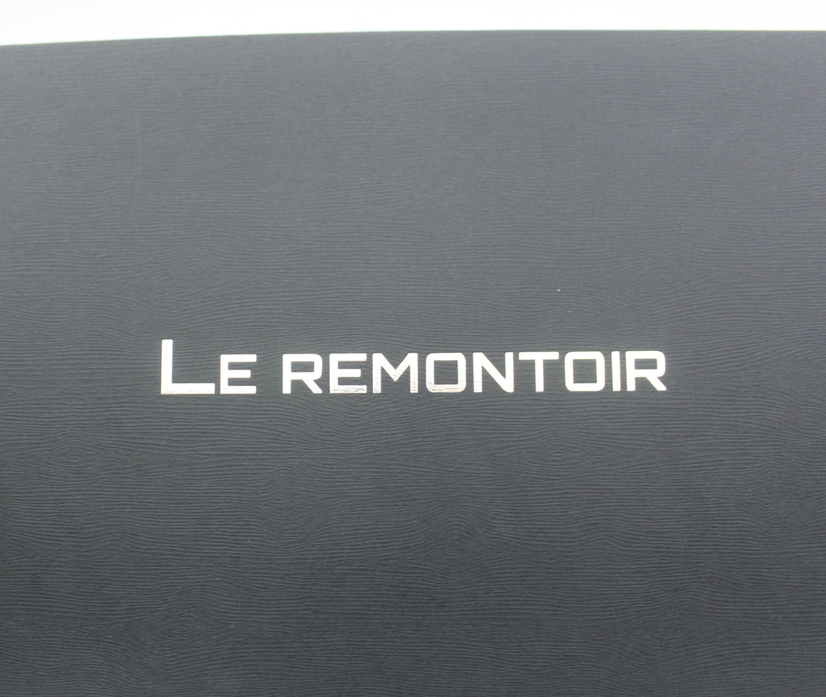 Remontoir Cube Divan · 2 montres · Noir Onyx
