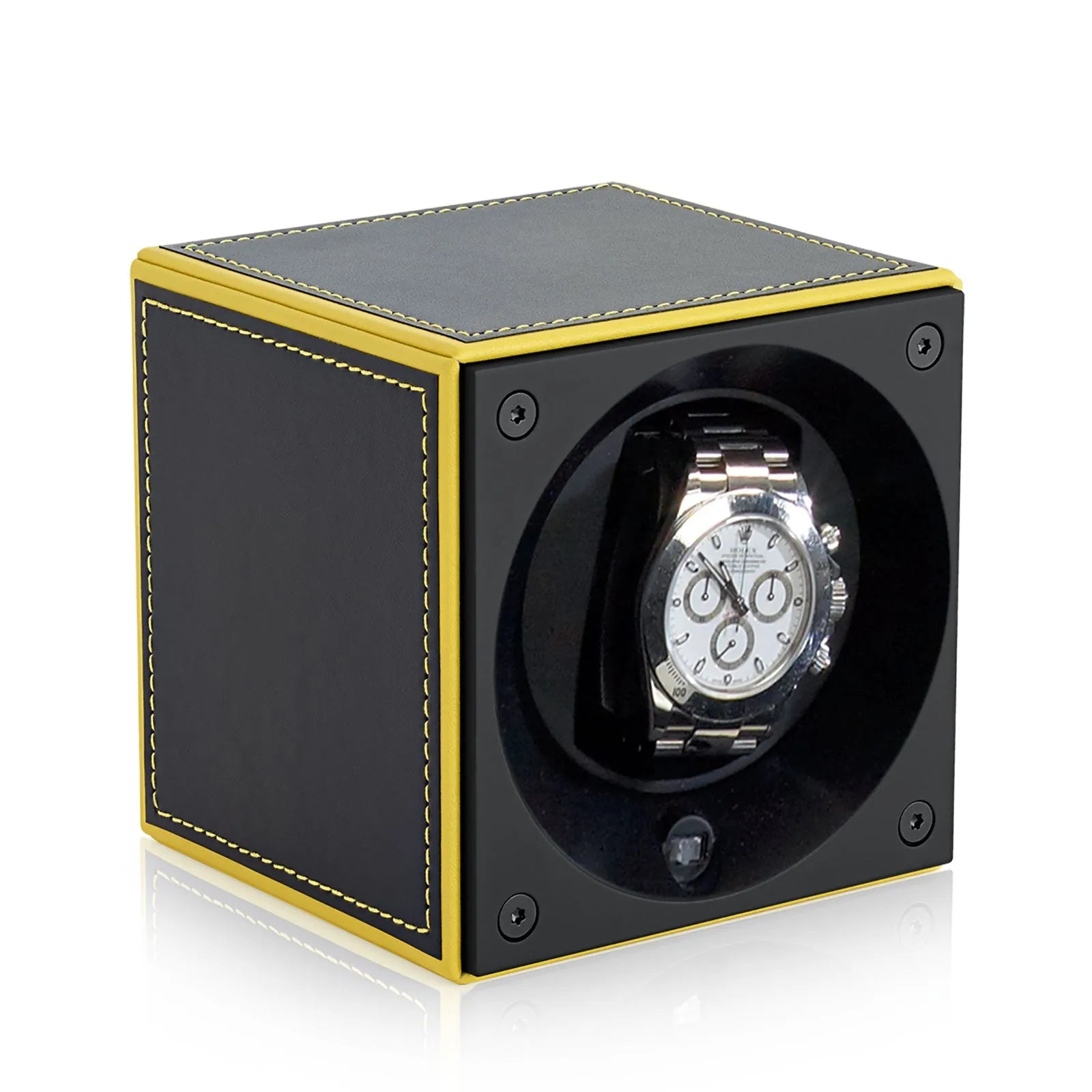 Masterbox - Noir Bords Jaunes / Jaune Couture Décorative-1-Le Remontoir