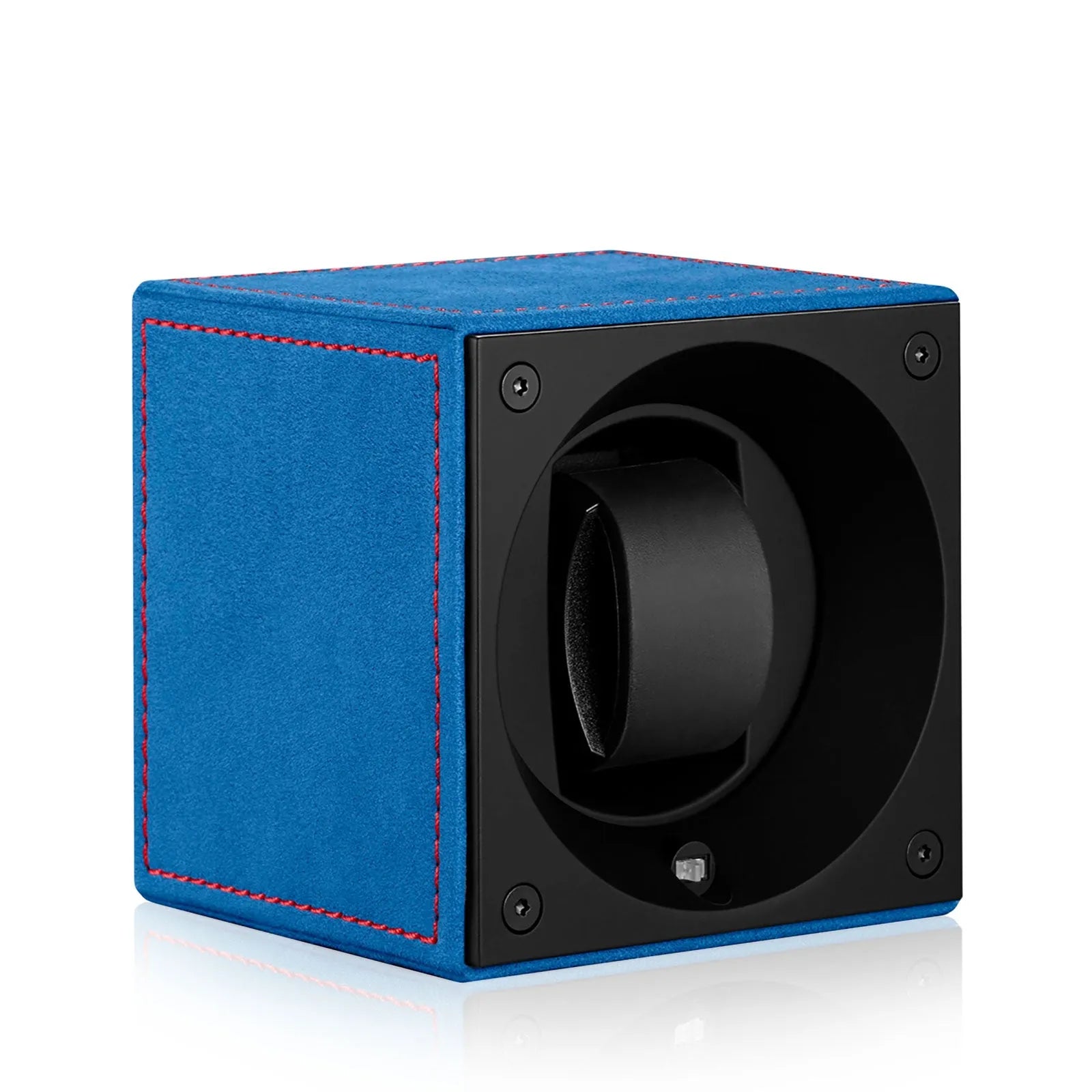 Masterbox Velour Passion - Bleu / Couture Décorative Rouge-1-Le Remontoir