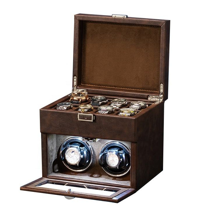 Remontoir Montre - Coffret du Tanneur Marron