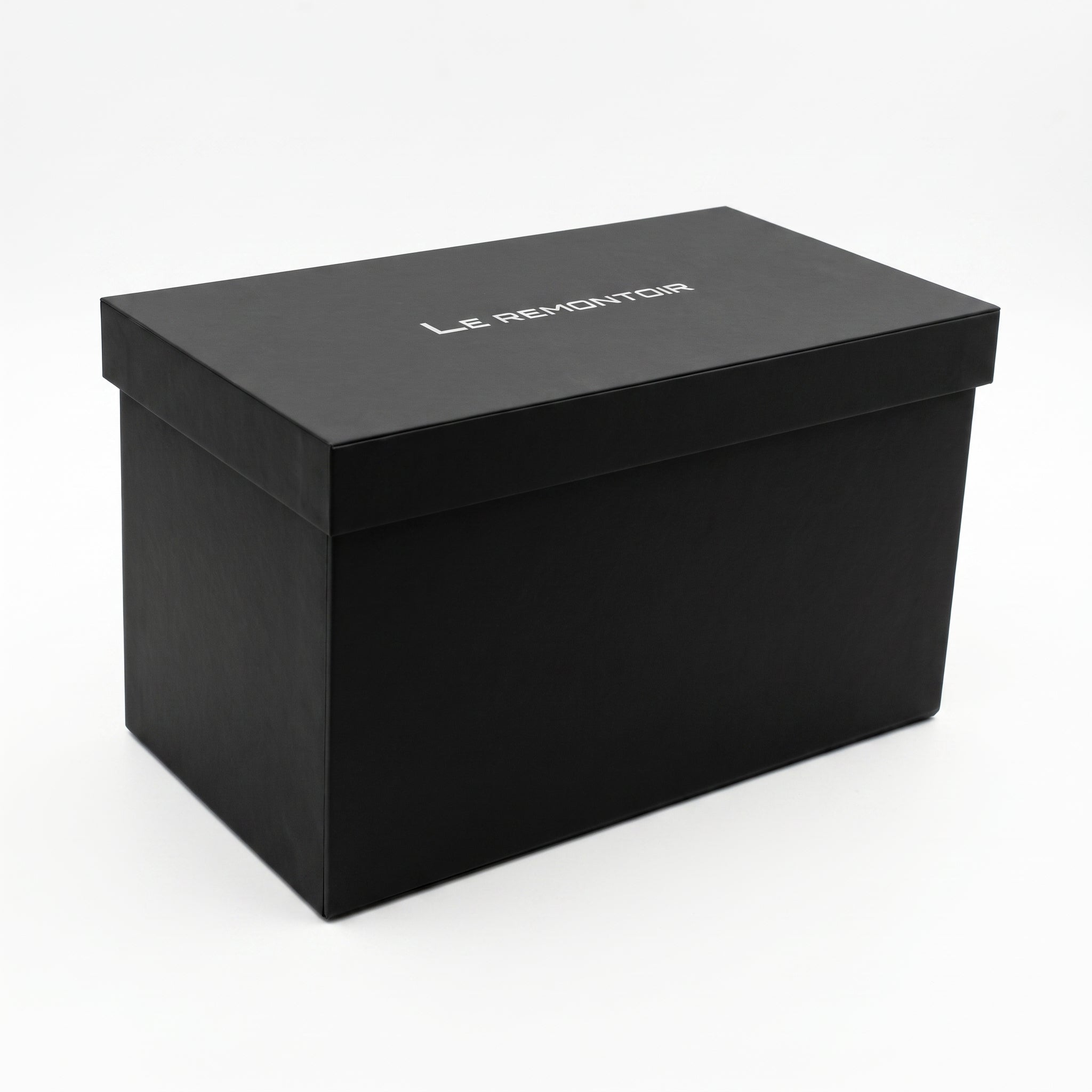 Remontoir Cube Divan · 2 montres · Noir Onyx