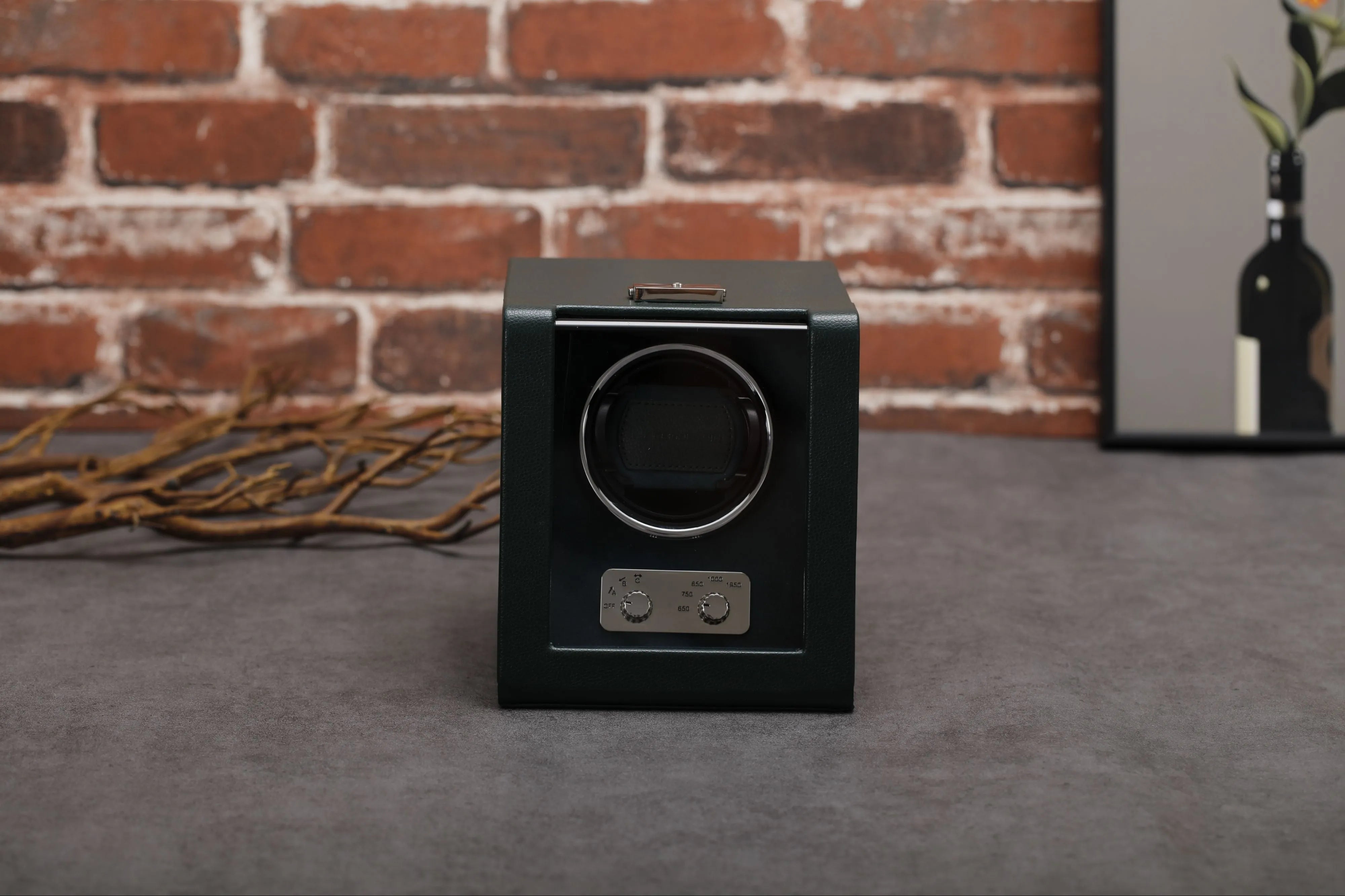 Cube Sofa Vert-4-1 à 3 montres,Le Remontoir, Cuir