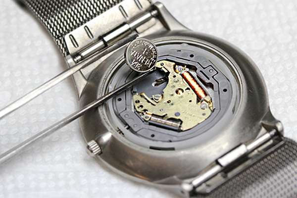 Prix pour un changement de pile de montre