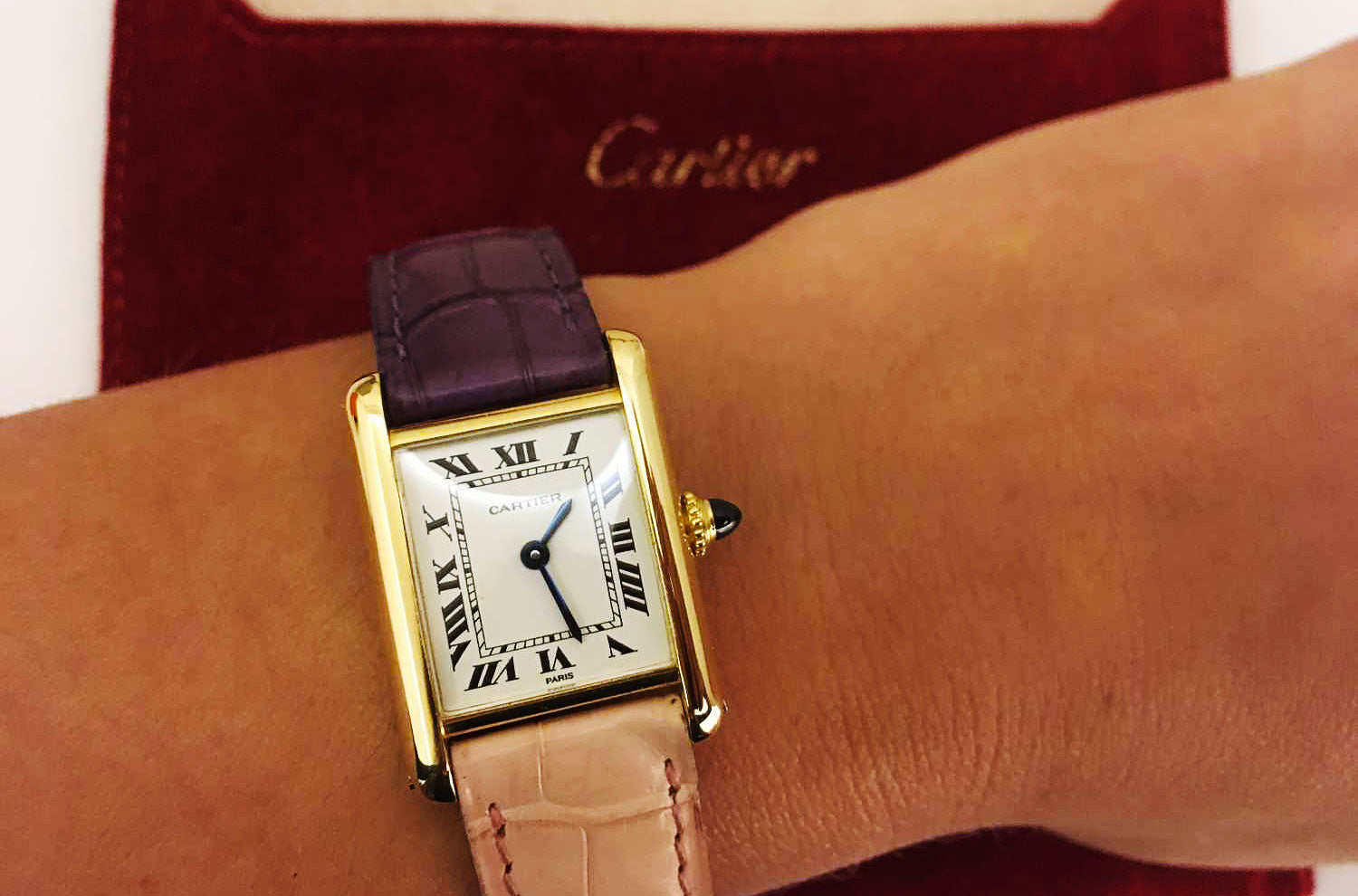 image article de blog  Qui porte une montre Cartier ?