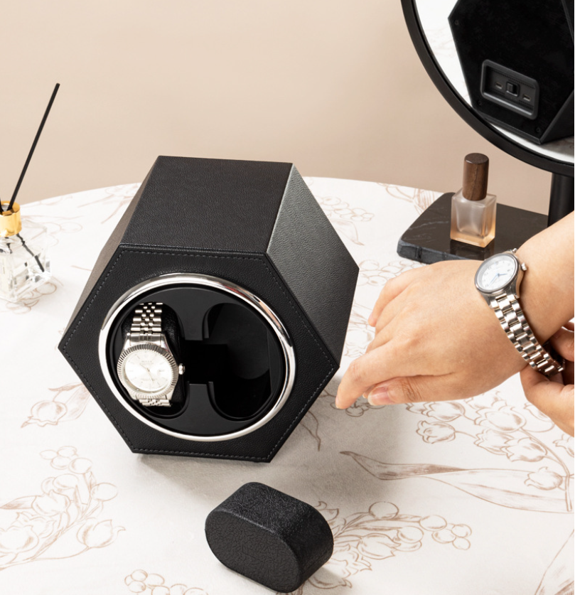 Remontoir de montre hexagonal duo corbeau-5-Le Remontoir