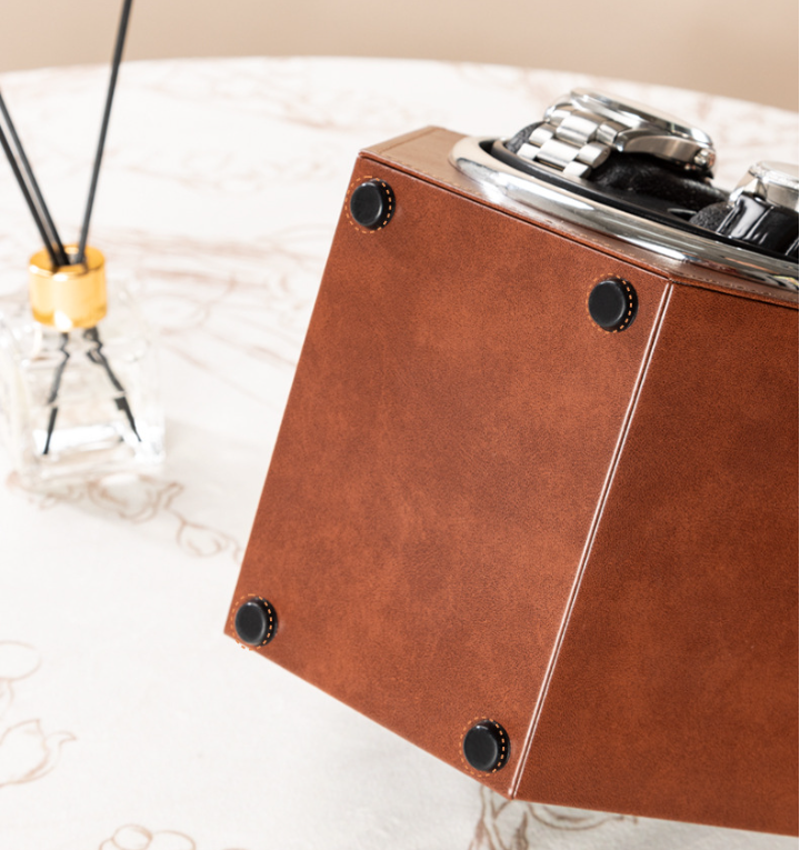 Remontoir de montre hexagonal duo café-7-Le Remontoir