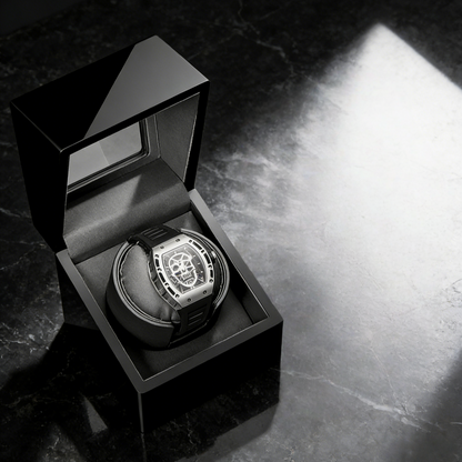 Remontoir montre - Deluxe Black Swan-4-Le Remontoir