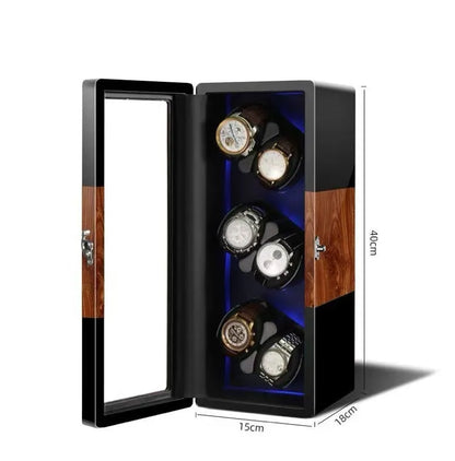 Remontoir Montre Automatique LuxeLift Hybride 6 Slots-3-Le Remontoir
