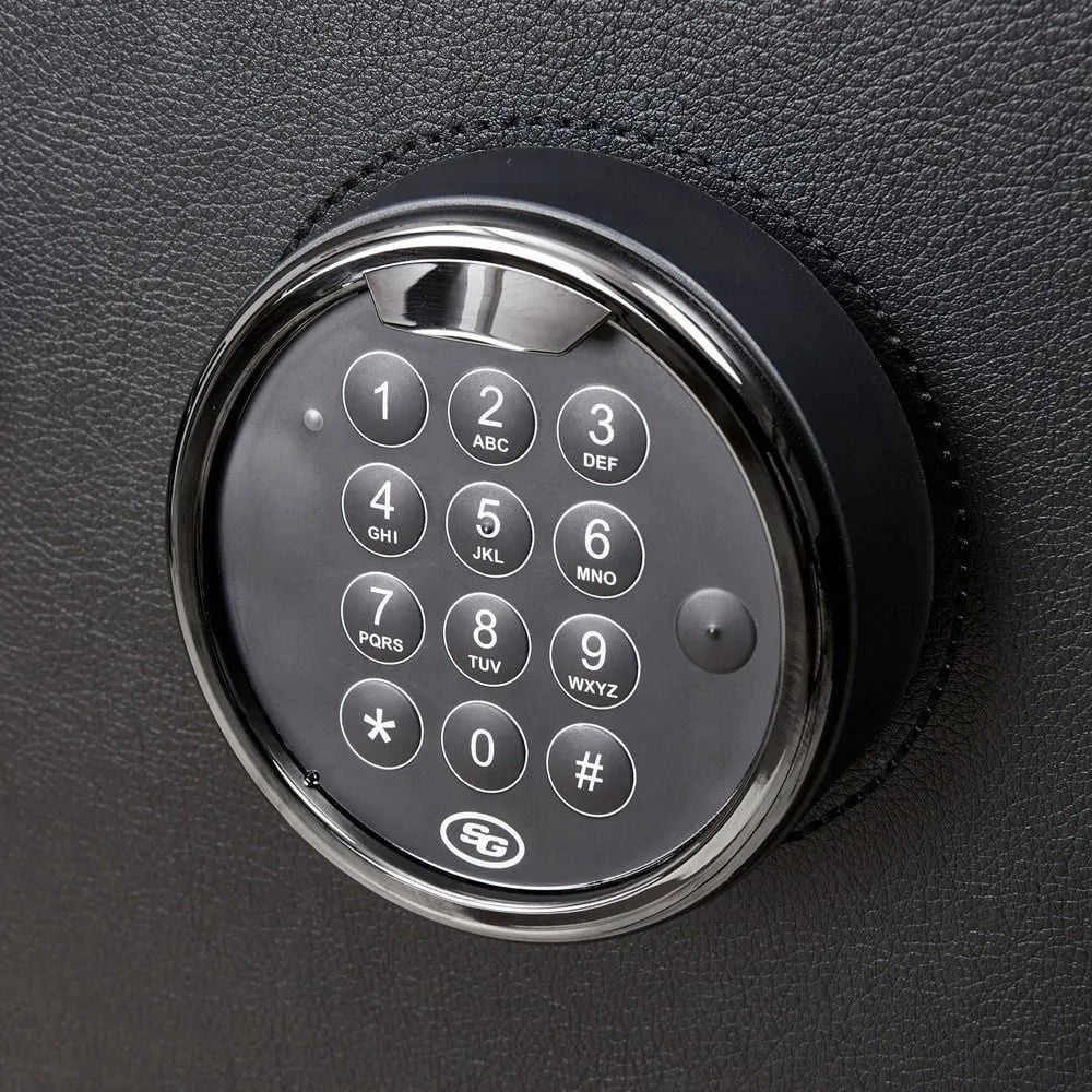 Remontoir Montre -  Coffre-fort Athos 8 avec rangement noir