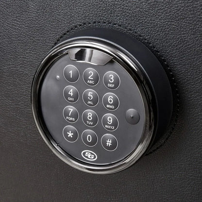 Remontoir Montre -  Coffre-fort Athos 8 avec rangement noir