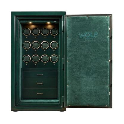 Remontoir Montre - Coffre Fort Atlas 12 vert