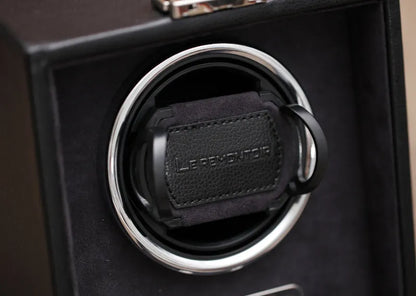 Cube Sofa Noir-5-1 à 3 montres,Le Remontoir, Cuir
