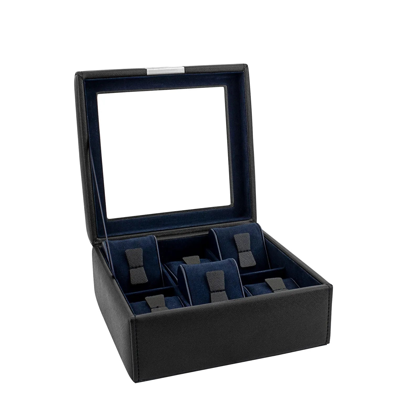 Boite à Montre - Bond Cross Grain 6 Noir-1-4 à 8 montres,Friedrich23,Synthétique fin