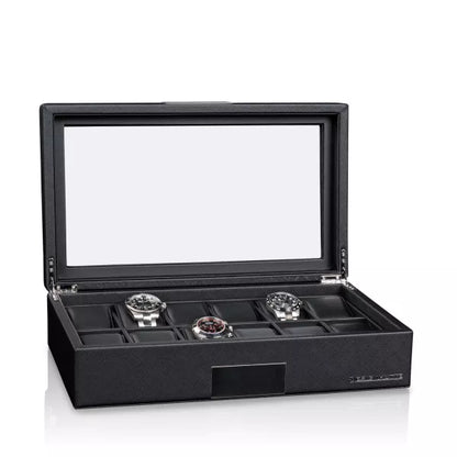 Boite a Montre Aturo 12 Montres Noir