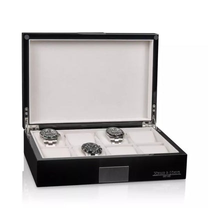 Boite a Montre Botega 8 Montres Noir