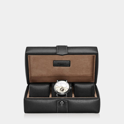 Boite a Montre GALLANTE 3 Montres Noir