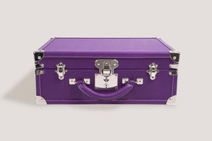 Boite à Montre - Trunk Safiano Purple-5-Le Remontoir Montre