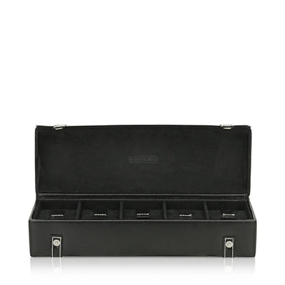 Boite à Montre - Valise London 5 montres-1-4 à 8 montres,Cuir,Friedrich23