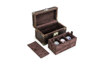 Boite à montre - Coffre Trésor Pirate Trio-4-1 à 3 montres,Cuir,Cuir véritable