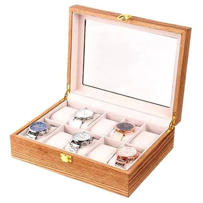Coffre de rangement pour Montre - Acacia Vertueuse-1-Le Remontoir