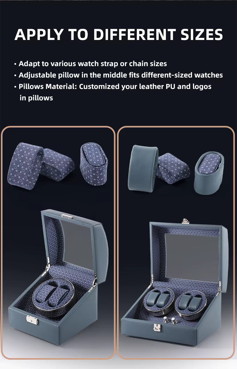 Remontoir Mantolin Washington Duo Bleu