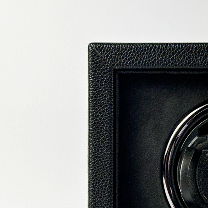 Remontoir Cube Divan · 2 montres · Noir Onyx