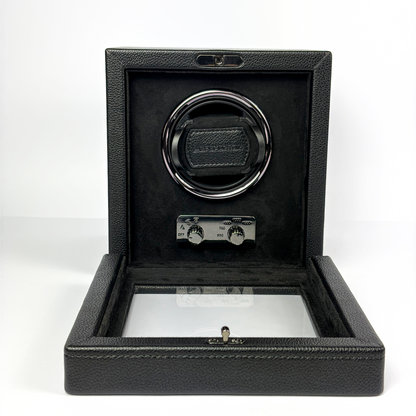 Remontoir Cube Divan · 1 montre · Noir Onyx