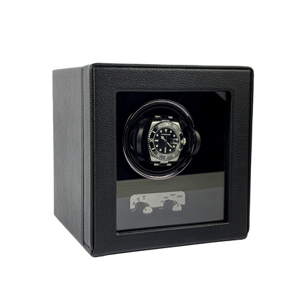Remontoir Cube Divan · 1 montre · Noir Onyx