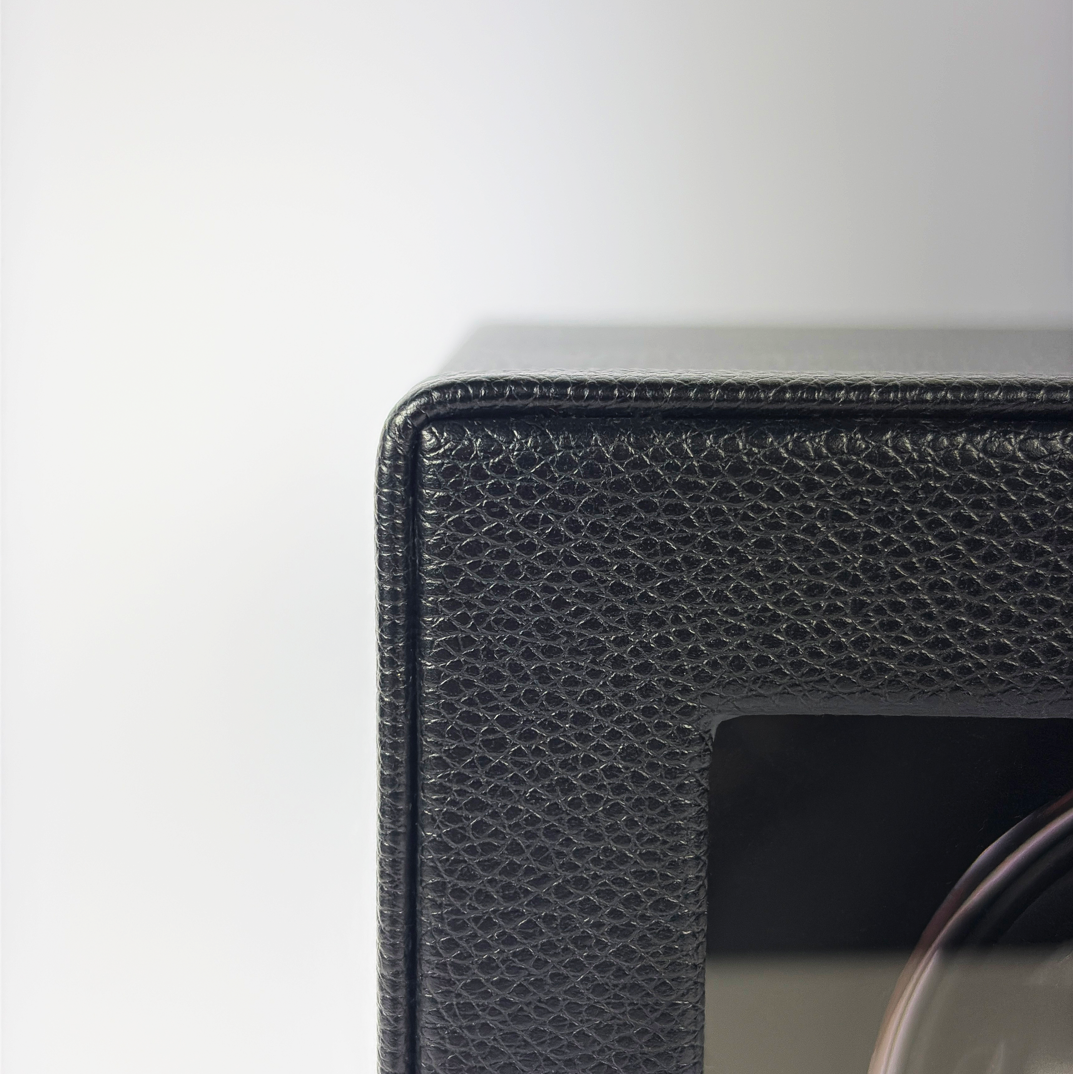 Remontoir Cube Divan · 2 montres · Noir Onyx