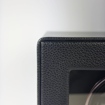 Remontoir Cube Divan · 2 montres · Noir Onyx