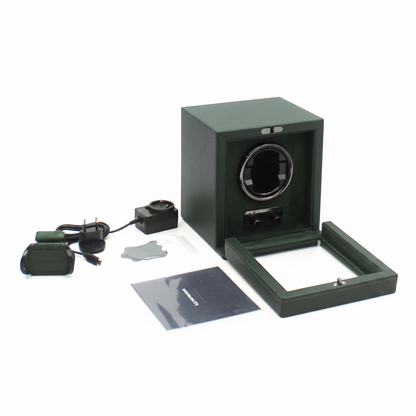 Remontoir Cube Divan · 1 montre · Vert Cèdre