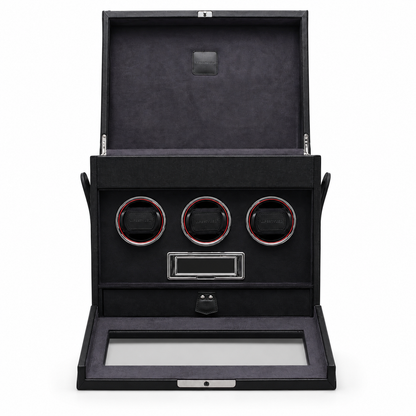 Remontoir · 3 montres · Coffre de salon