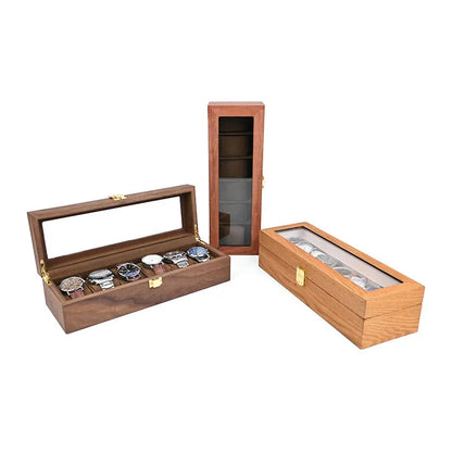 Boite à Montre - Noyer Classique