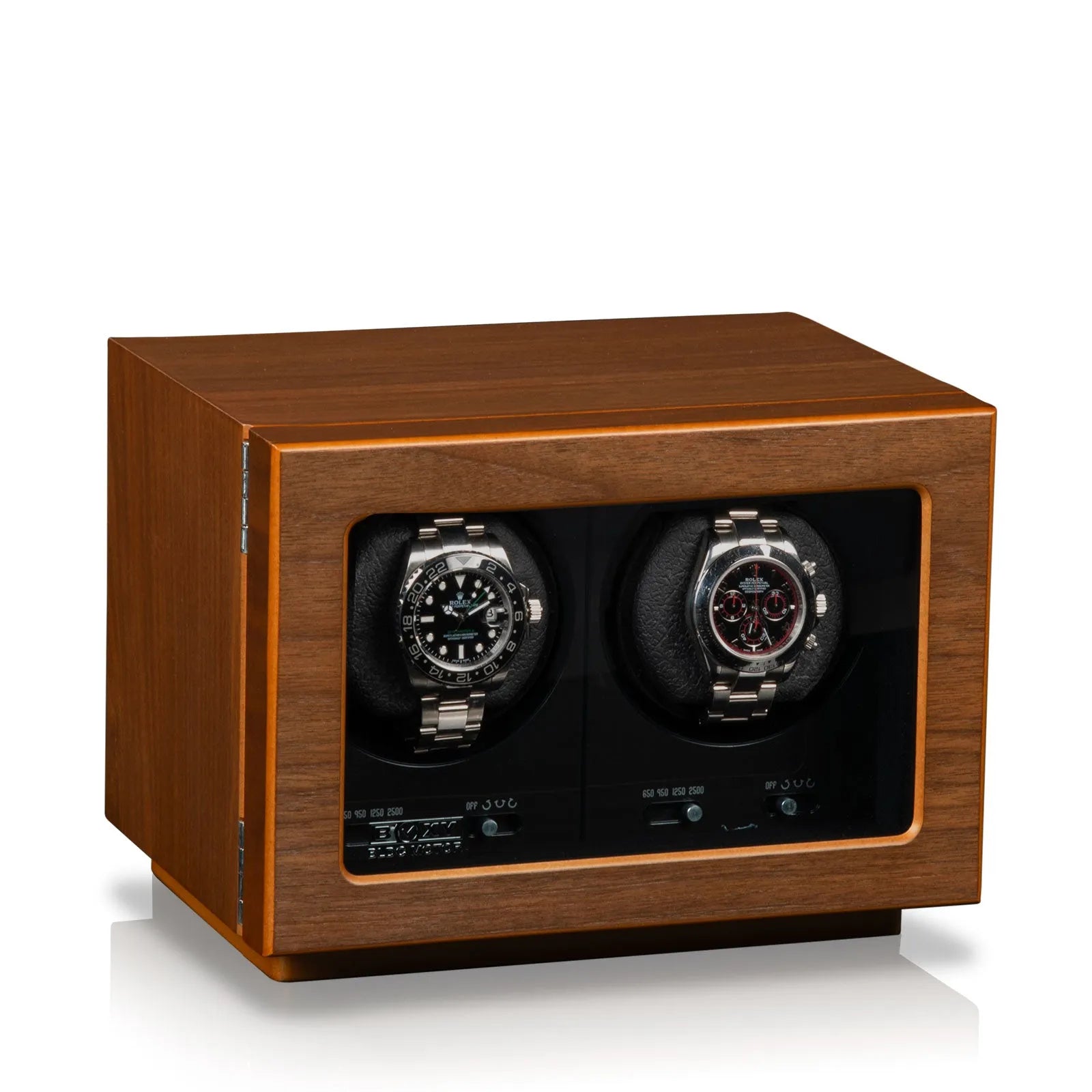 Remontoir BLDC 2 Noyer-1-1 à 3 montres,Beco,bois MDF