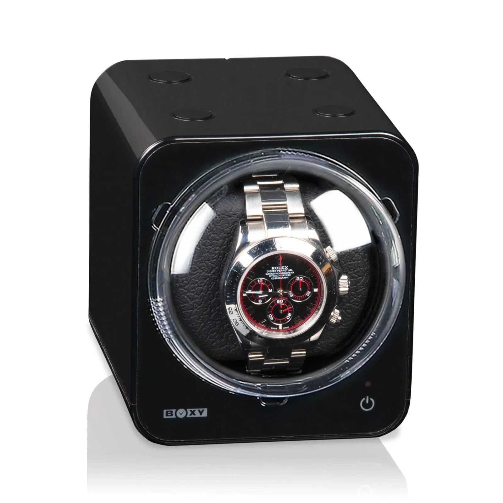 Remontoir Boxy Fancy Brick - Noir sans Alimentation Électrique-1-1 à 3 montres,Beco,Plastique