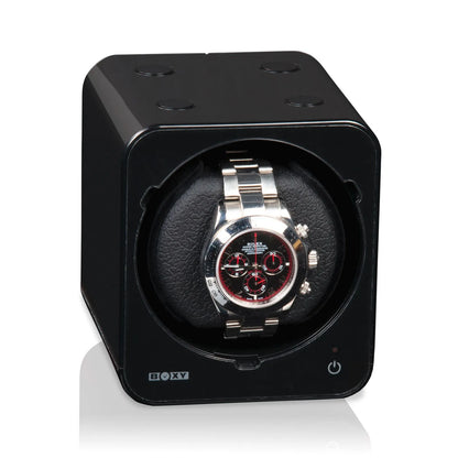 Remontoir Boxy Fancy Brick - Noir sans Alimentation Électrique-3-1 à 3 montres,Beco,Plastique