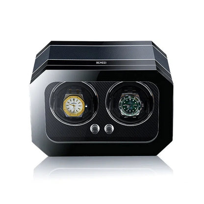 Remontoir Montre 2 Slots- Scacci Carbone-1-Le Remontoir