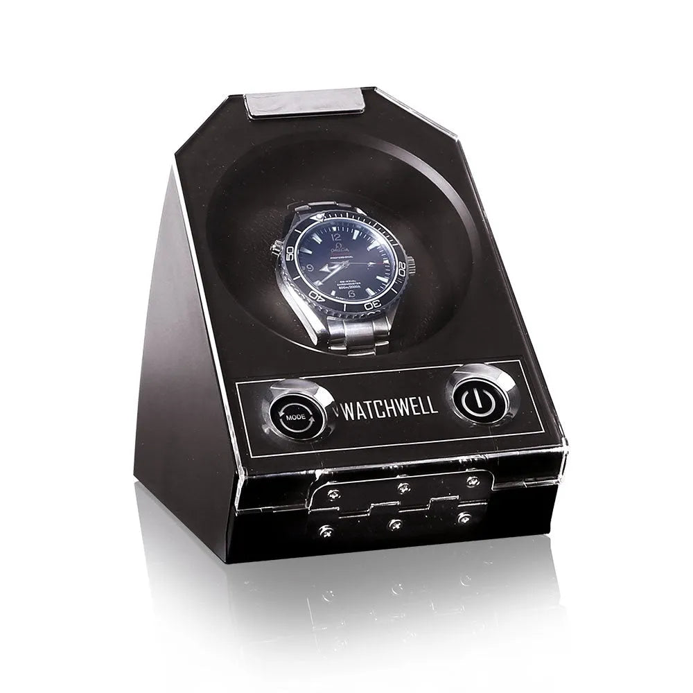 Remontoir Montre Automatique Gamma V1 - Noir-1-1 à 3 montres,Plastique,Watchwell
