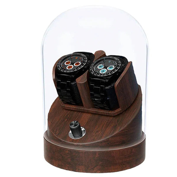 Watch Winder Boîte Remontoir Montre Automatique Fousenuk - Moteur Silencieux, 2 Modes, Boîtier Noyer Avec USB Support Montre Automatique Watch Winder Boîte Remontoir Montre Automatique Fousenuk - Moteur Silencieux, 2 Modes, Boîtier Noyer Avec USB Support Montre Automatique
