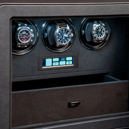 Remontoir Montre - Coffre Fort Black Serie 3 Noir 4