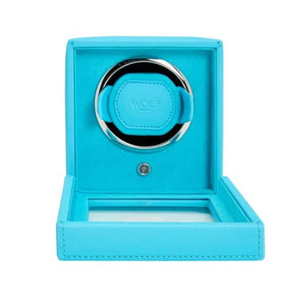 Remontoir Montre - Cube Cover Turquoise-1-Le Remontoir Montre