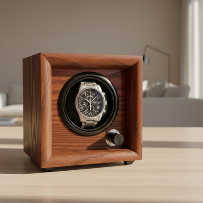Remontoir Montre Full Wood Noyer Solo