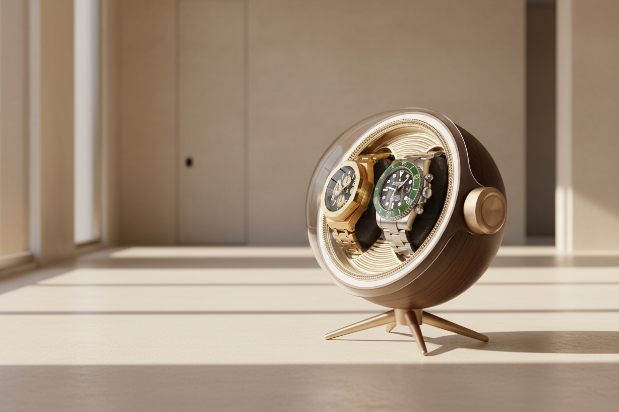 Remontoir Montre - Tripode Duo doré-2-Le Remontoir